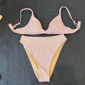 Shade & Shore Ribbed Bikini